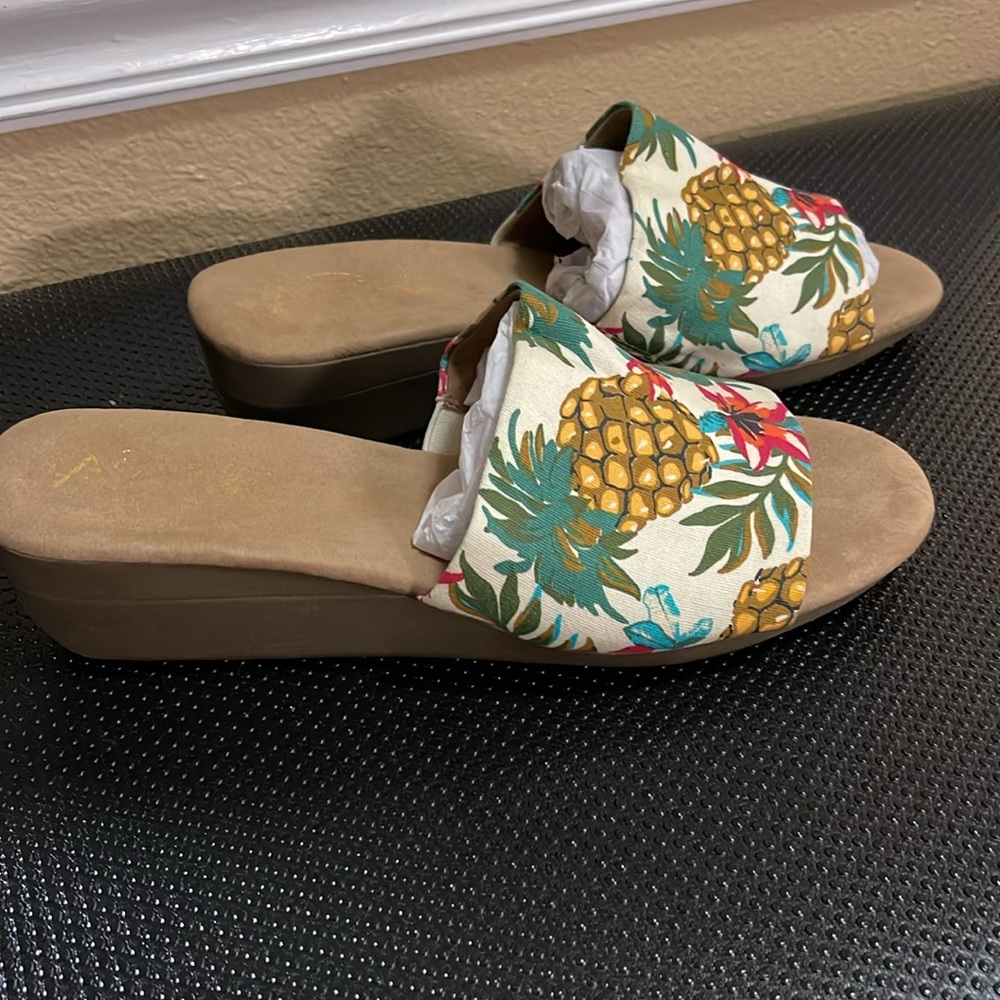 Aerosoles Tropical Print Women's Slide Sandals